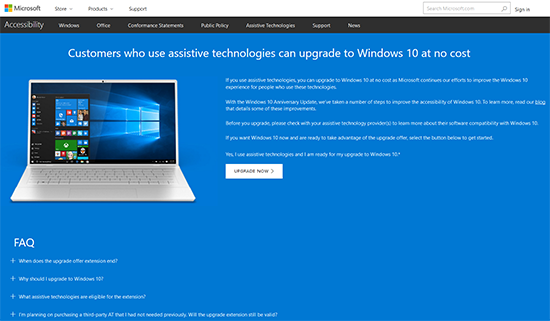 Windows 10 zdarma