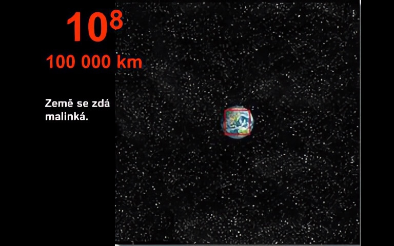 Pohled na svět z 100 000 km